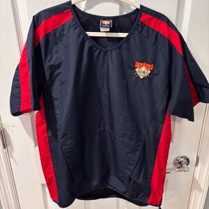 MLB Cooperstown Dreams Park Baseball Authentic Windbreaker Shirt Size S